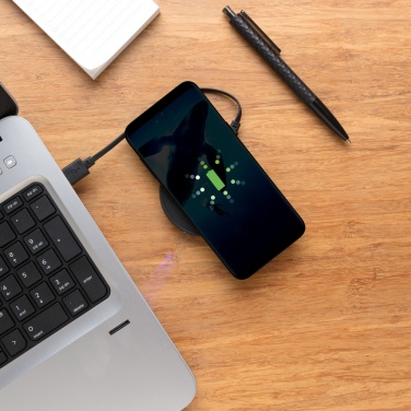 Logotrade werbemittel das Foto: Runder 5W Wireless-Charger