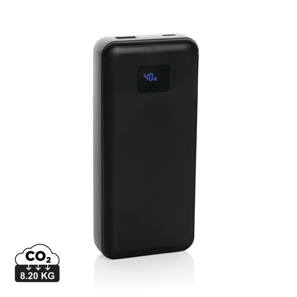 Logotrade Werbegeschenke das Foto: Gridley 20.000mAh 65W Laptop Powerbank aus RCS rPlastik
