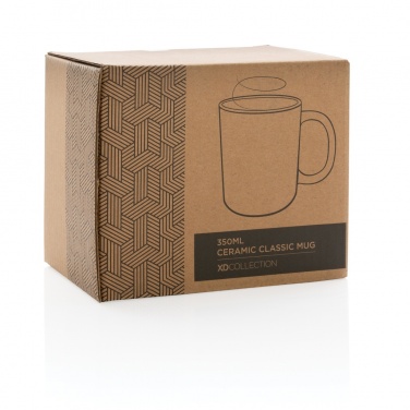 Logotrade Werbegeschenke das Foto: Basic Keramiktasse, 350ml