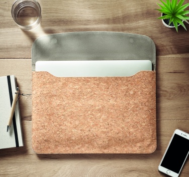 Logotrade Logogeschenke das Foto: Laptoptasche Kork