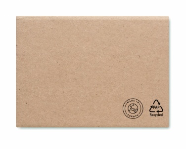 Logotrade Werbegeschenke das Foto: Recyceltes Notizzettel-Set