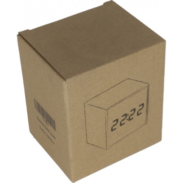 Logotrade Logogeschenke das Foto: Tischuhr CHARLESTON