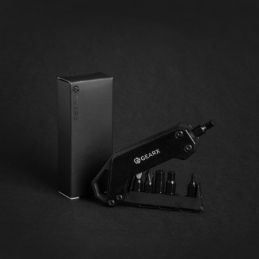 Logotrade werbemittel das Foto: Gear X Schraubendreher Werkzeug