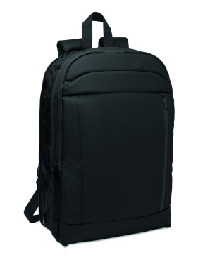 Logotrade Werbeartikel das Foto: 16" Rucksack 600D RPET