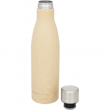 Logotrade promotional giveaway image of: Vasa 500 ml wood-look copper vacuum insulated bottle