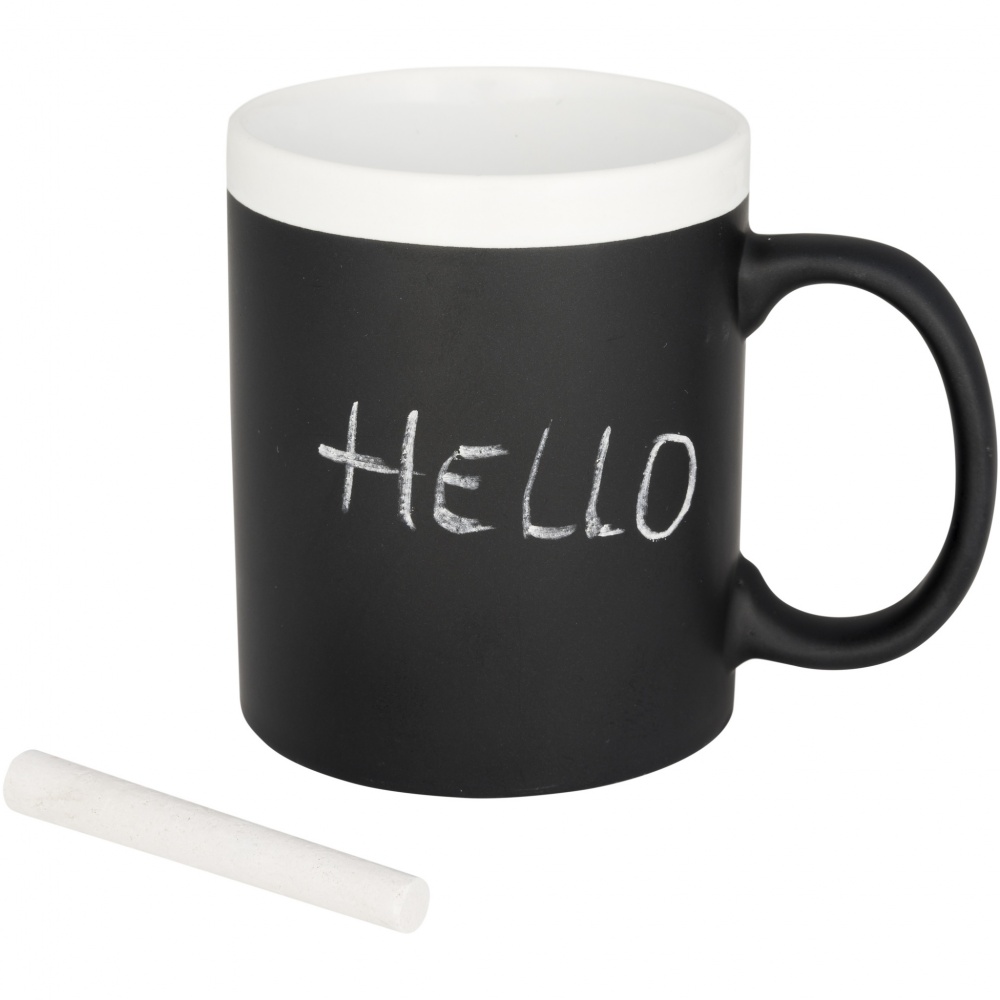 Logo trade corporate gift photo of: Chalk-write 330 ml ceramic mug