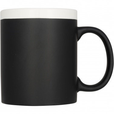 Logotrade promotional gift picture of: Chalk-write 330 ml ceramic mug