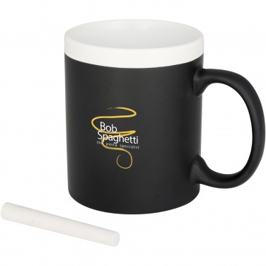 Logo trade promotional giveaway photo of: Chalk-write 330 ml ceramic mug