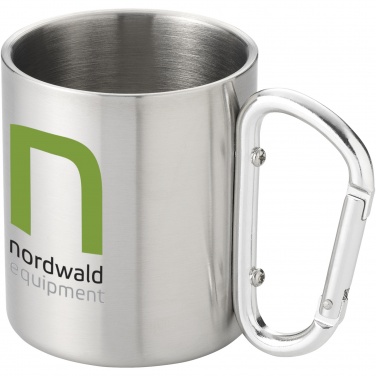 Logotrade promotional merchandise photo of: Alps 200 ml insulated mug with carabiner