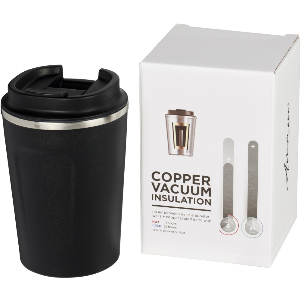 Logo trade corporate gift photo of: Leak-proof copper vacuum insulated tumbler Thor, 360 ml
