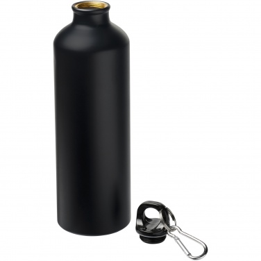 Logotrade promotional item image of: Oregon 770 ml matte water bottle with carabiner