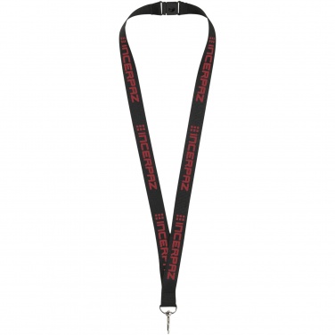 Logo trade promotional merchandise image of: Lago lanyard with break-away closure