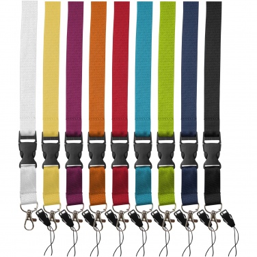 Logotrade promotional merchandise photo of: Sagan phone holder lanyard with detachable buckle