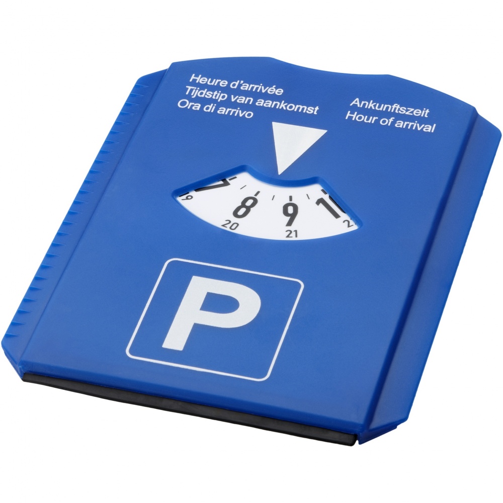 Logo trade corporate gift photo of: Spot 5-in-1 parking disc