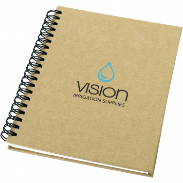 Logotrade promotional product image of: Mendel recycled notebook