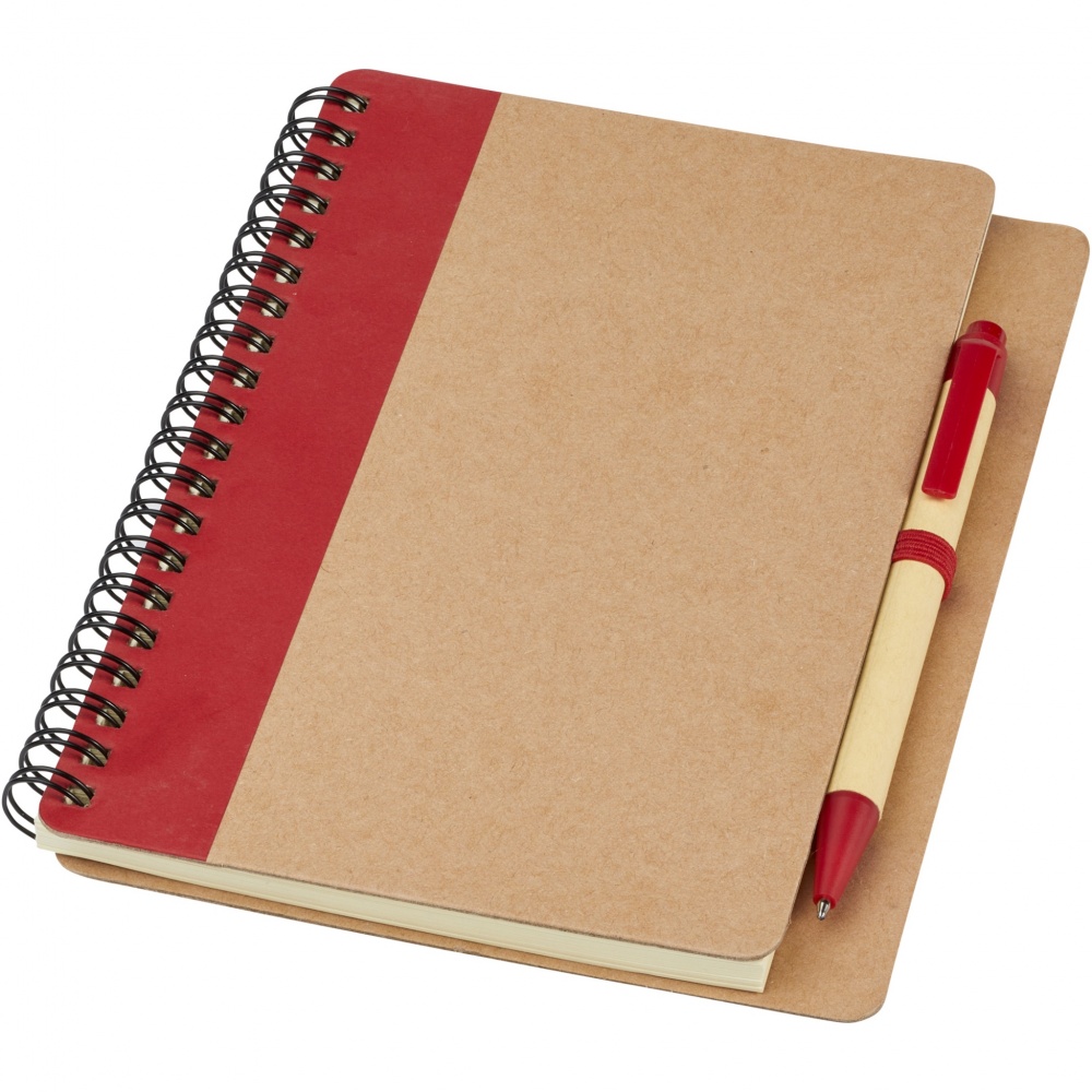 Logo trade promotional gifts picture of: Priestly recycled notebook with pen
