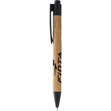 Logo trade corporate gifts image of: Borneo bamboo ballpoint pen