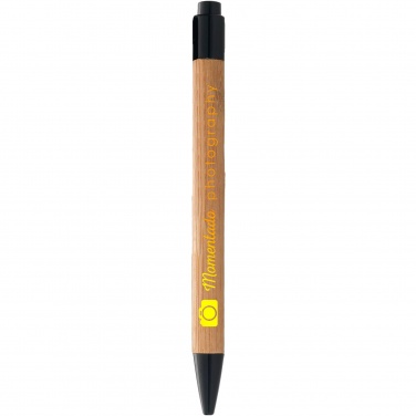 Logo trade corporate gift photo of: Borneo bamboo ballpoint pen