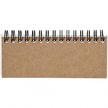 Logo trade promotional giveaways picture of: Spinner spiral notebook with coloured sticky notes