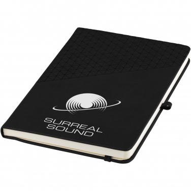 Logo trade business gifts image of: Theta A5 hard cover notebook