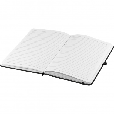 Logo trade promotional merchandise image of: Theta A5 hard cover notebook