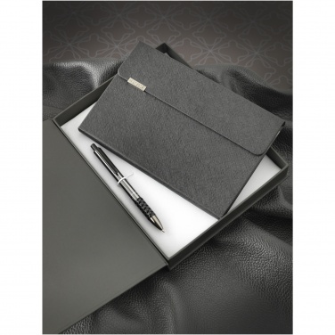 Logo trade promotional giveaways picture of: Tactical notebook gift set