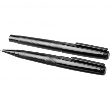 Logo trade promotional giveaways picture of: Gloss duo pen gift set