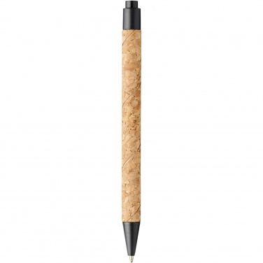 Logotrade promotional merchandise image of: Midar cork and wheat straw ballpoint pen