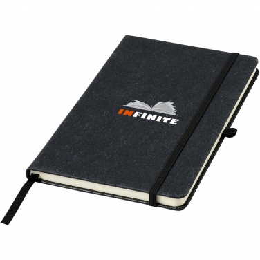 Logo trade promotional gift photo of: Atlana leather pieces notebook