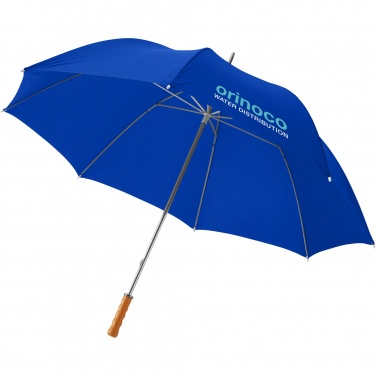 Logo trade corporate gifts picture of: Karl 30" golf umbrella with wooden handle