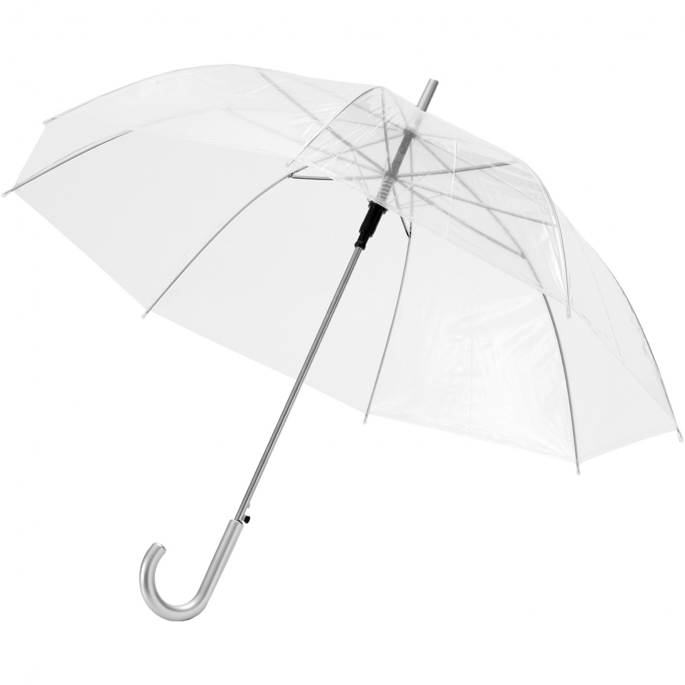 Logo trade promotional gift photo of: Kate 23" transparent auto open umbrella