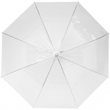 Logo trade promotional giveaways image of: Kate 23" transparent auto open umbrella