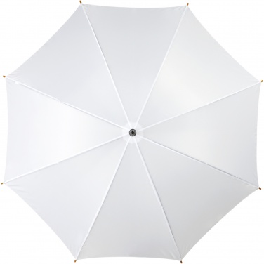 Logo trade advertising products image of: Kyle 23" auto open umbrella wooden shaft and handle
