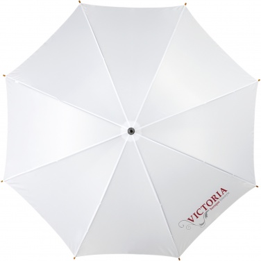 Logo trade corporate gifts picture of: Kyle 23" auto open umbrella wooden shaft and handle