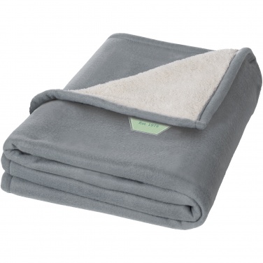 Logotrade promotional items photo of: Springwood soft fleece and sherpa plaid blanket