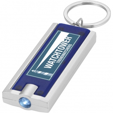Logo trade promotional merchandise picture of: Castor LED keychain light