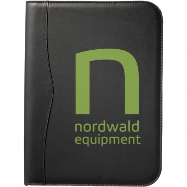Logo trade promotional items picture of: Ebony A4 zippered portfolio