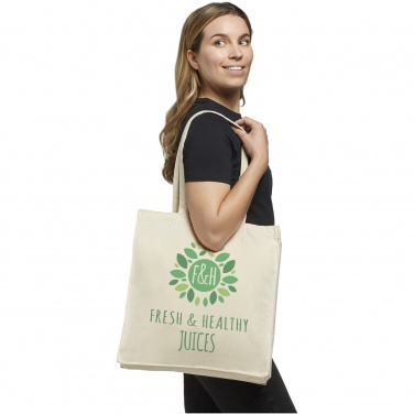Logo trade promotional merchandise photo of: Odessa 220 g/m² cotton tote bag 13L