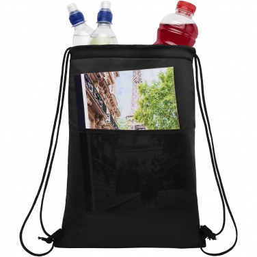 Logo trade promotional merchandise image of: Oriole 12-can drawstring cooler bag 5L