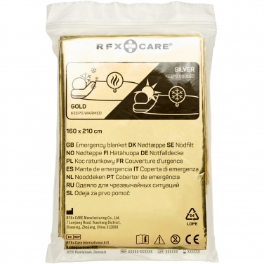 Logotrade business gift image of: Frederik 2-function emergency blanket