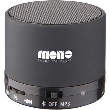 Logo trade advertising product photo of: Duck cylinder Bluetooth® speaker with rubber finish