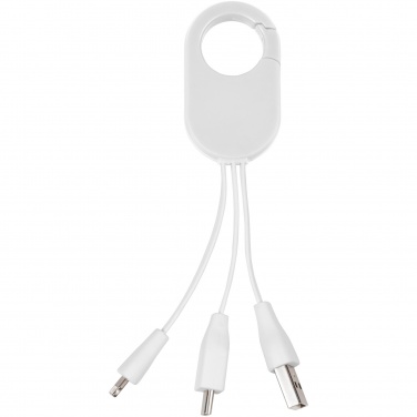 Logo trade promotional gift photo of: Troop 3-in-1 charging cable