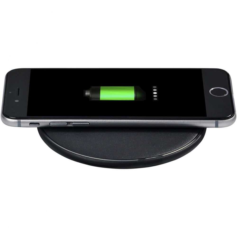 Logo trade promotional product photo of: Lean 5W wireless charging pad