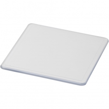 Logo trade promotional item photo of: Renzo square plastic coaster