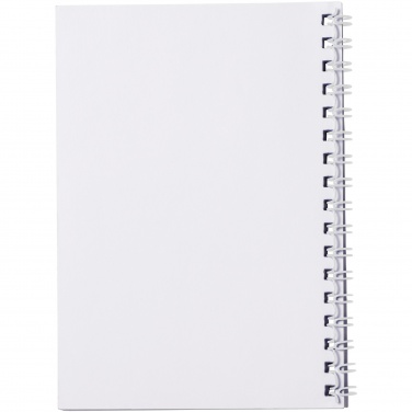 Logo trade promotional item photo of: Desk-Mate® spiral A6 notebook PP cover