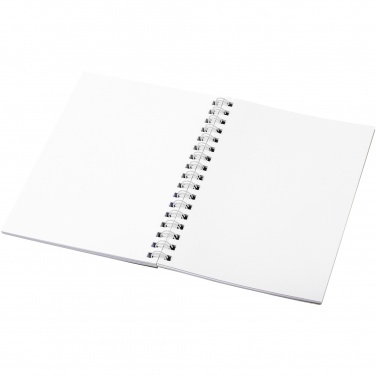 Logo trade promotional item photo of: Desk-Mate® spiral A6 notebook PP cover