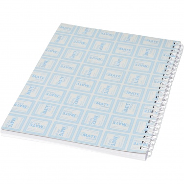 Logo trade promotional items image of: Desk-Mate® spiral A4 notebook