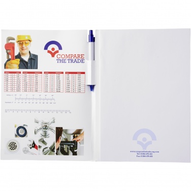 Logotrade promotional merchandise picture of: Essential conference pack A4 notepad and pen