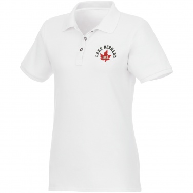 Logo trade promotional products picture of: Beryl short sleeve women's organic recycled polo