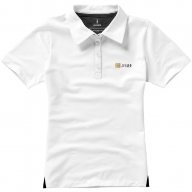 Logo trade promotional giveaway photo of: Markham short sleeve women's stretch polo